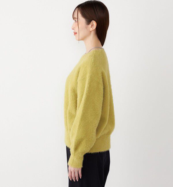 SHIPS Colors 「SHIPS Colors:〈手洗い可能〉シャギー クルーネック ニット」|ニット・セーター|