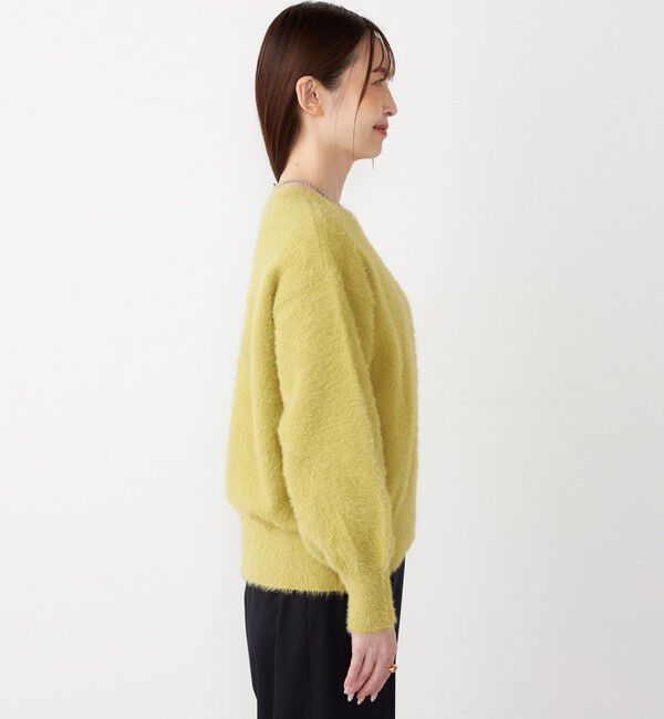 SHIPS Colors 「SHIPS Colors:〈手洗い可能〉シャギー クルーネック ニット」|ニット・セーター|