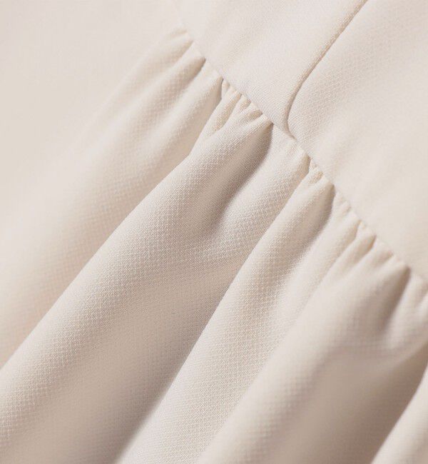 SHIPS for women「ダブル クロス レイヤード ペプラム ジレ（セレモニー対応可）」|ベスト・ジレ|