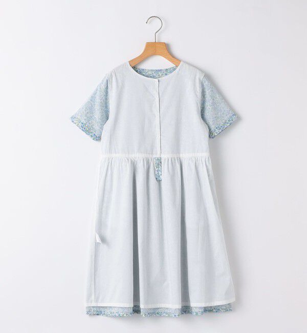 SHIPS KIDS「SHIPS KIDS:140～150cm / リバティ 半袖 ワンピース」|ワンピース|