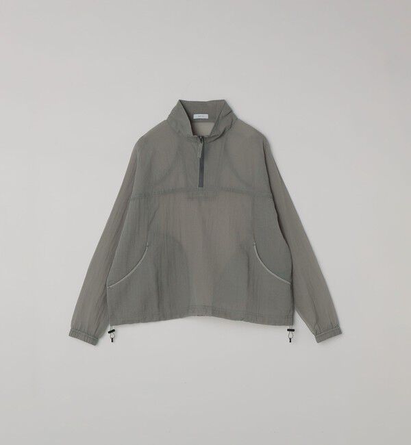 SHIPS any「SHIPS any:〈洗濯機可能〉シアー メッシュ ハーフジップ トラック ブルゾン◇」|ブルゾン・スタジャン|