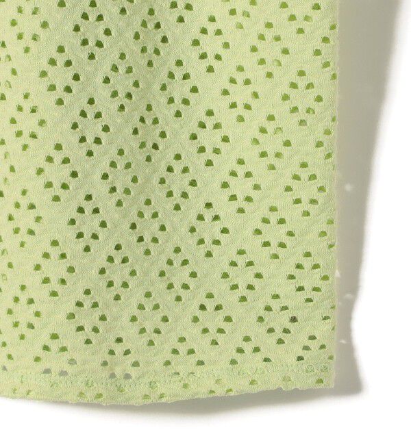 SHIPS for women「《予約》〈手洗い可能〉アイレット ショート スリーブ プルオーバー」|Tシャツ・カットソー|