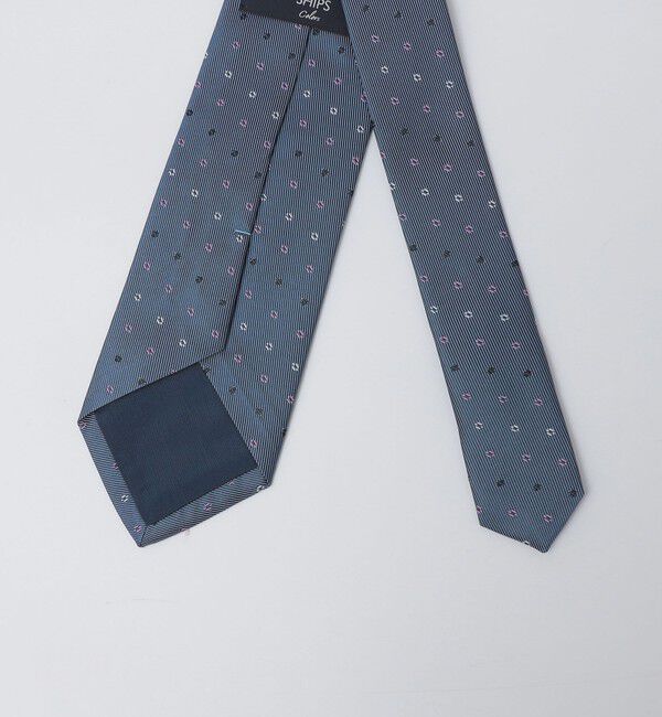 SHIPS Colors 「SHIPS Colors:日本製 シルク 小紋柄 ネクタイ」|ネクタイ・蝶ネクタイ|