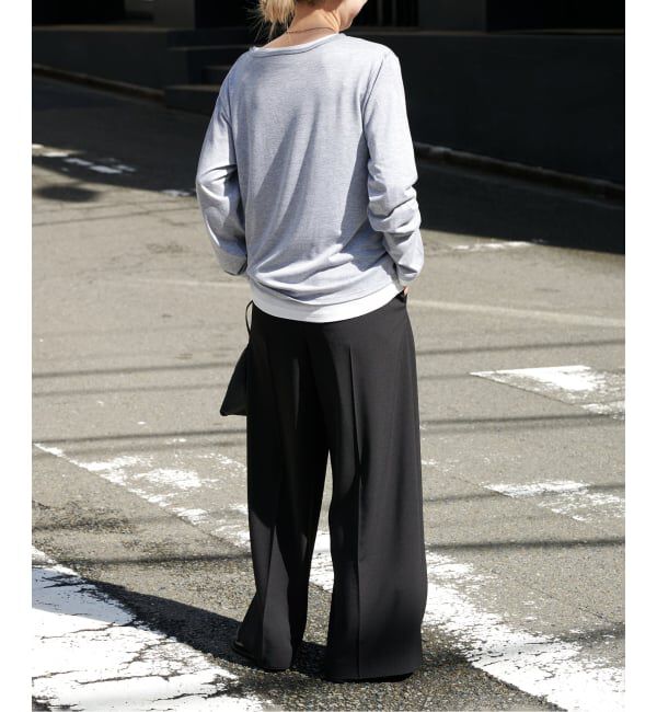 OUTDOOR PRODUCTS Usual Things「≪予約≫レイヤードライクヘンリーネックロンT」|Tシャツ・カットソー|