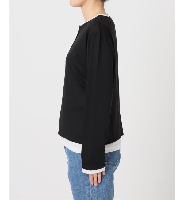 OUTDOOR PRODUCTS Usual Things「≪予約≫レイヤードライクヘンリーネックロンT」|Tシャツ・カットソー|