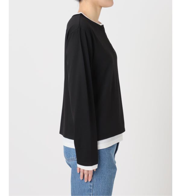 OUTDOOR PRODUCTS Usual Things「≪予約≫レイヤードライクヘンリーネックロンT」|Tシャツ・カットソー|