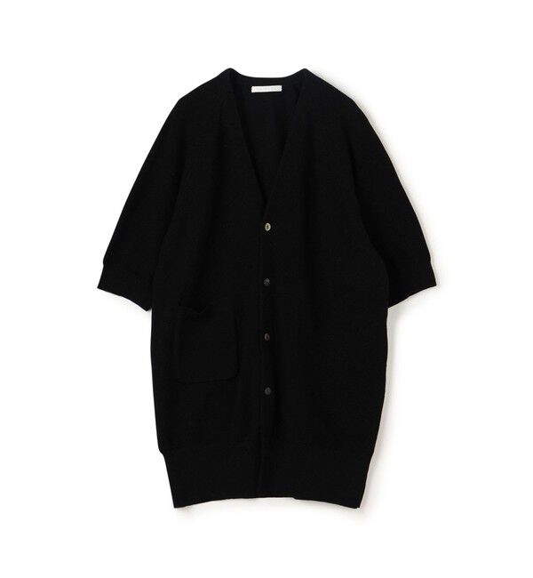 GALERIE VIE「ドライカノコ ハーフスリーブカーディガン」|カーディガン|19 ブラック
