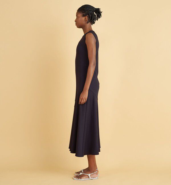 DES PRES「スムースクールジャージー ノースリーブワンピース」|ワンピース|