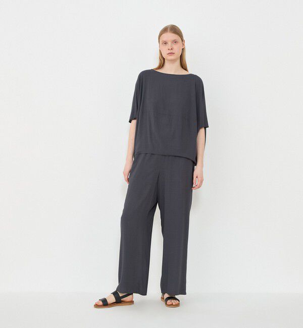 GALERIE VIE「ウォッシャブルレーヨン イージーパンツ」|その他|