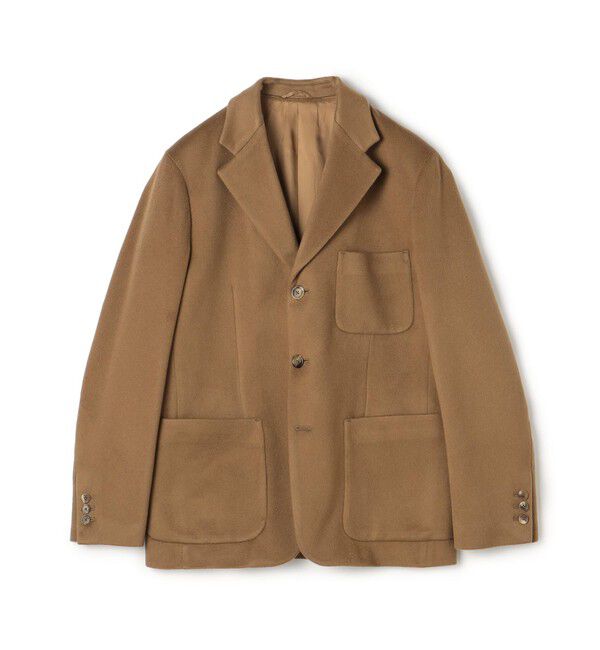 CABaN「CABaN ピュアカシミヤ 3Bジャケット」|テーラードジャケット|47 ブラウン