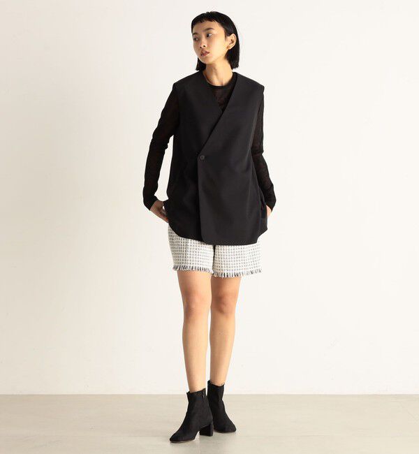 Edition「ツイードハーフパンツ」|キュロット|