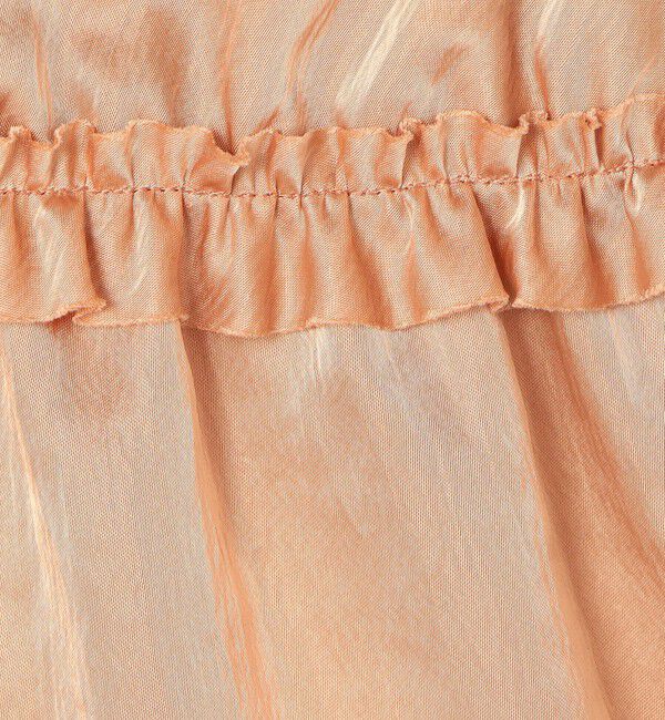 Edition「サテンヨウリュウ フリルキャミソール」|キャミソール|