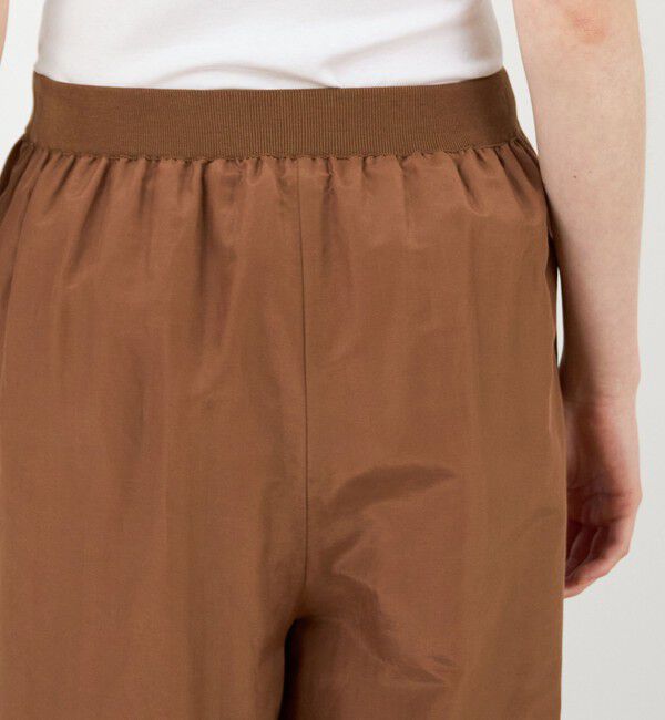 DES PRES「コットンシルクローン ギャザーワイドパンツ」|その他|