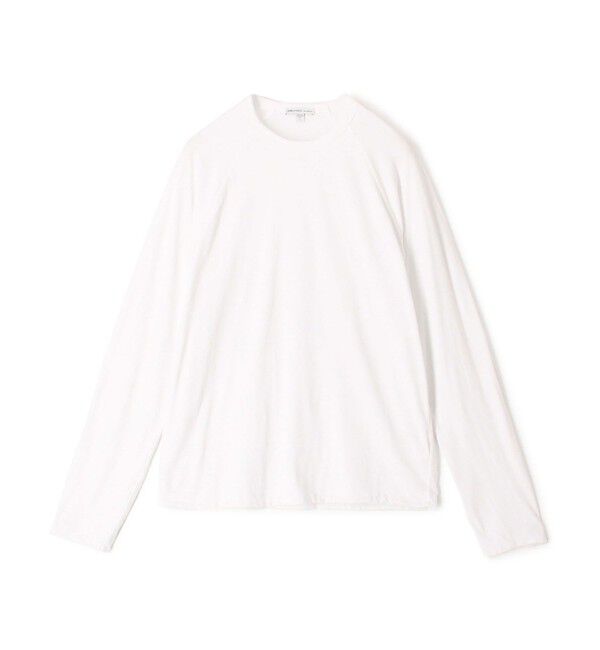 JAMES PERSE「コットン ロングスリーブTシャツ MKJ3029」|Tシャツ・カットソー|11 ホワイト