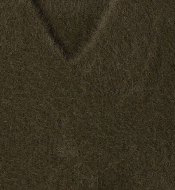 DES PRES「フォックスカシミヤ Vネックベスト」|ベスト・ジレ|