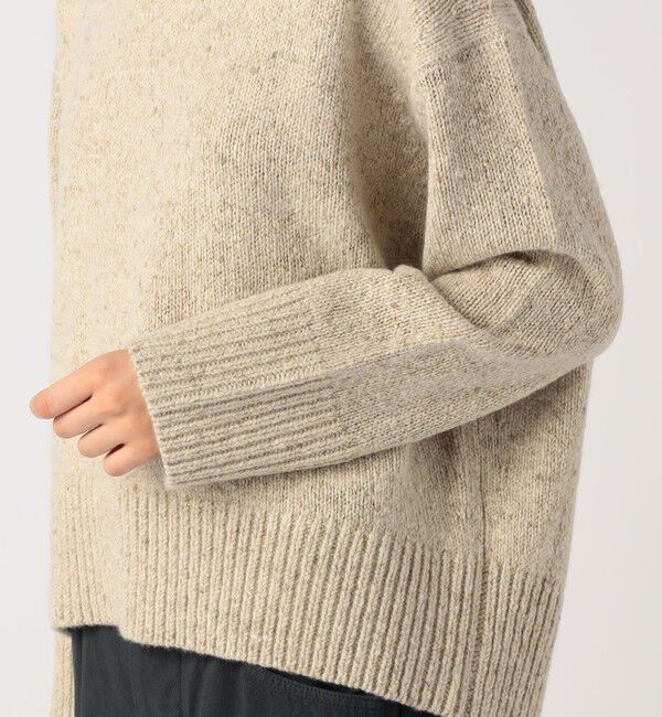 GALERIE VIE「ツイーディールレックス クルーネックプルオーバー」|ニット・セーター|