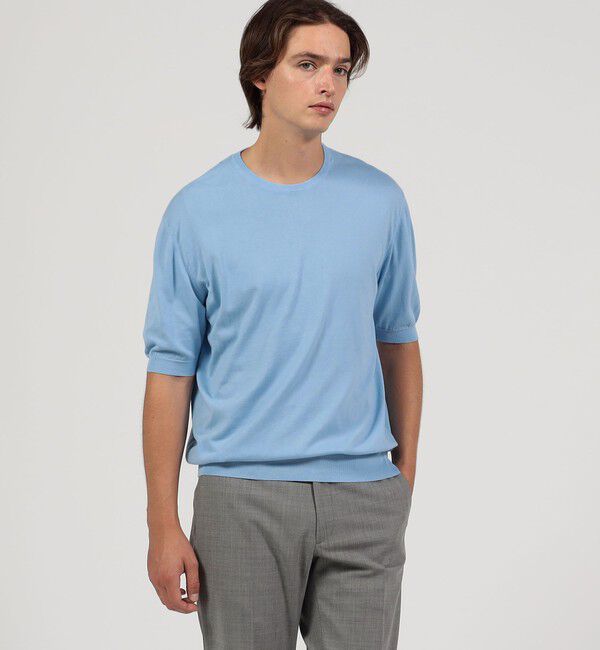 TOMORROWLAND BUYING WEAR「FEDELI コットン クルーネック」|ニット・セーター|