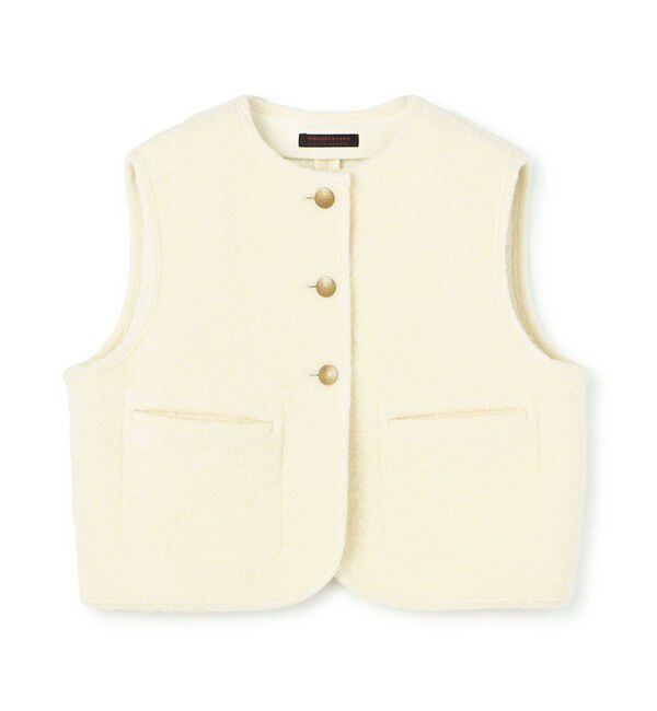 TOMORROWLAND collection「シープニット チロリアンジレ」|ベスト・ジレ|11 ホワイト