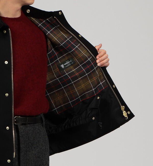 TOMORROWLAND MENS「【別注】Barbour Transport ウールコットンブルゾン」|ブルゾン・スタジャン|