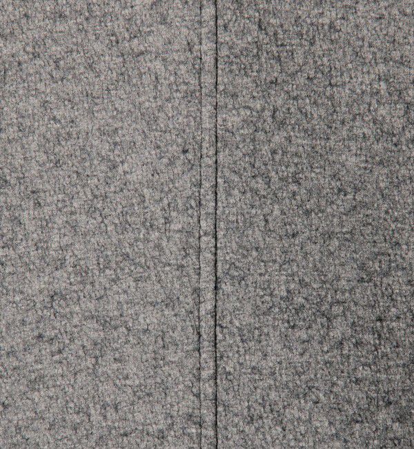 CABaN「CABaN ウールコットンダブルフェイス カラーレスジャケット」|ノーカラーコート|