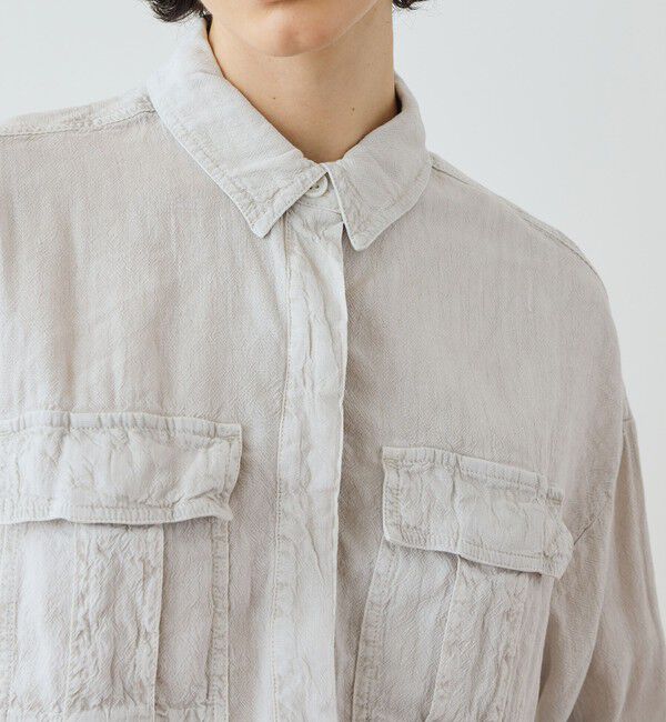 JAMES PERSE「リネンブレンドカーゴジャンプスーツ WLVI6959」|オールインワン|