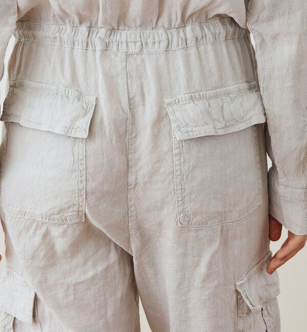 JAMES PERSE「リネンブレンドカーゴジャンプスーツ WLVI6959」|オールインワン|