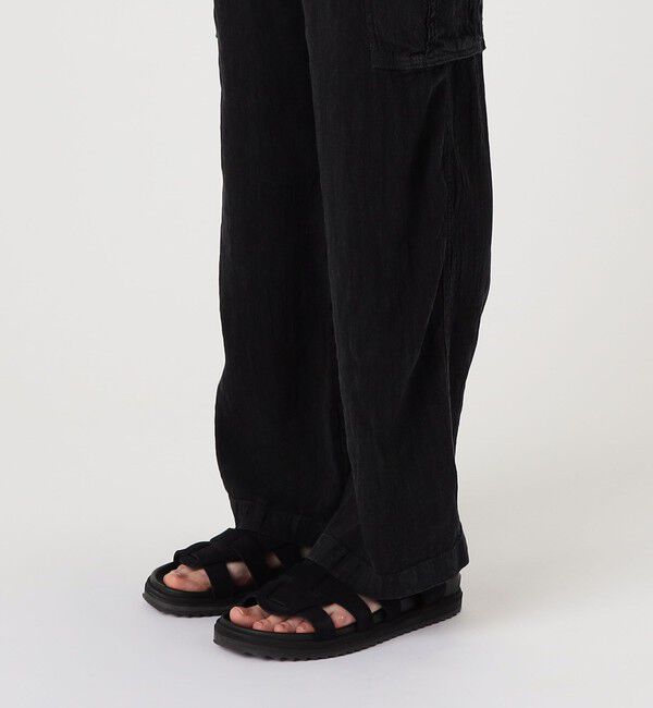 JAMES PERSE「リネンブレンドカーゴジャンプスーツ WLVI6959」|オールインワン|