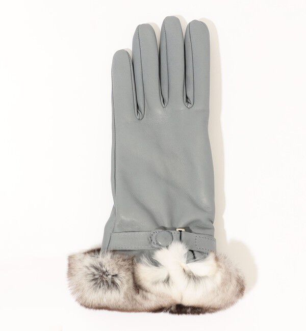 TOMORROWLAND GOODS「Gala Gloves レッキスファー ベルテッド グローブ」|手袋|
