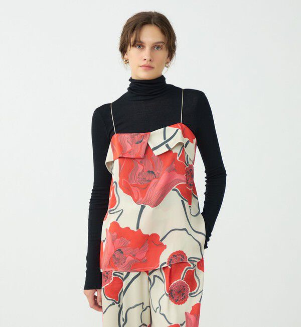 Ballsey「ポピープリント キャミソールブラウス」|その他|