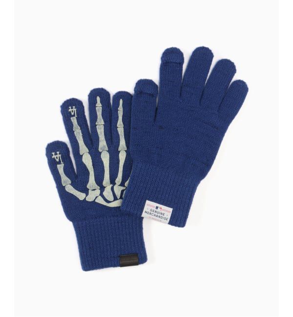 JOINT WORKS「MLB&times;INFIELDER DESIGN MLB BONE GLOVE」|手袋|ブルー A