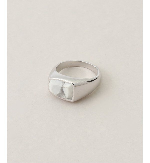 Plage「MARIHA / マリハ HOWLITE リング」|リング|シルバー