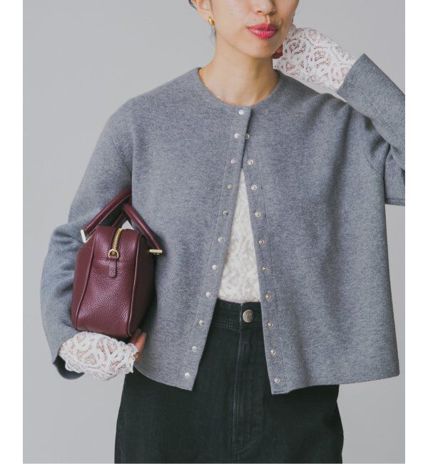 IENA「《追加3》ペイズリー ストレッチレースプルオーバー」|Tシャツ・カットソー|