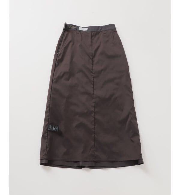 SLOBE IENA「フェイクレザーフレアスカート」|スカート|