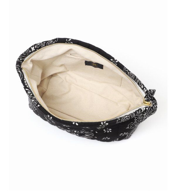 IENA「MALUS/マリュス BANDANA QUILTING POUCH ポーチ」|ポーチ|