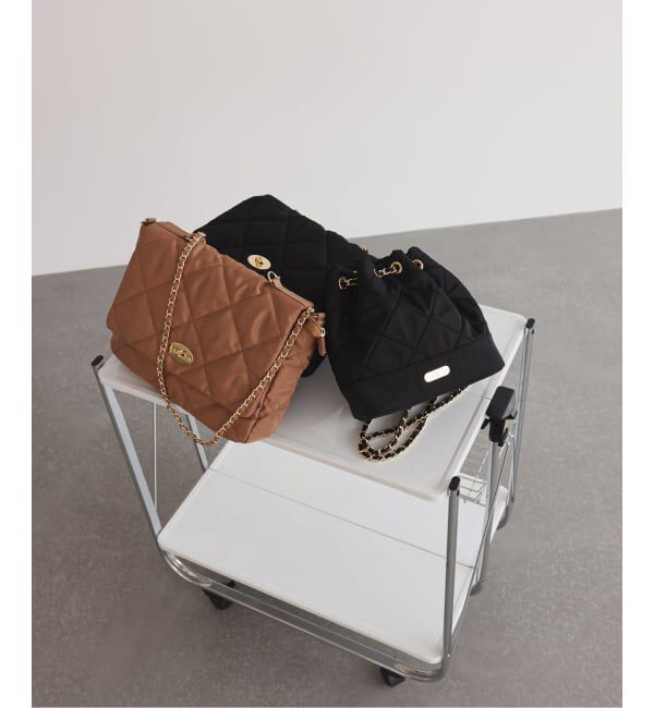 SLOBE IENA「OUTDOOR/アウトドア SLOBE別注 キルティンクショルダーバッグ」|ショルダー・メッセンジャー|