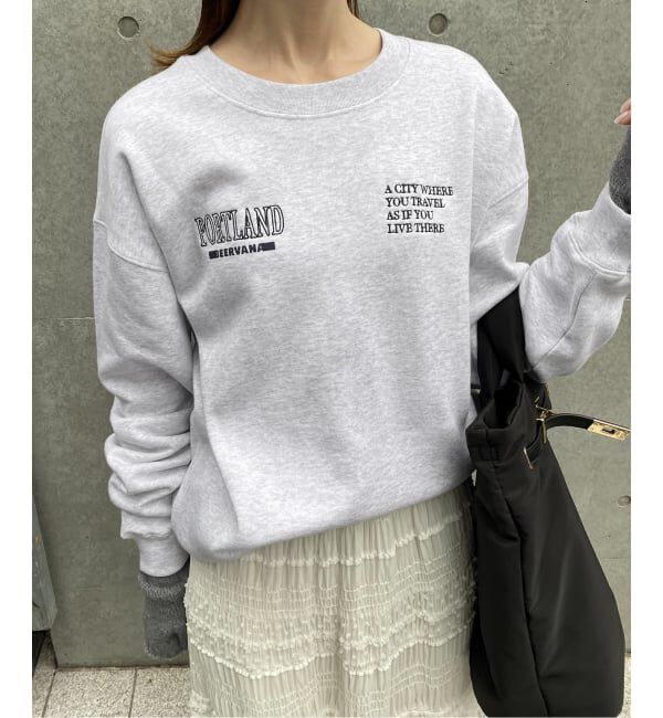 SLOBE IENA「SCREEN STARS/スクリーンスターズ SLOBE別注 ロゴスウェット」|スウェット・ジャージ|