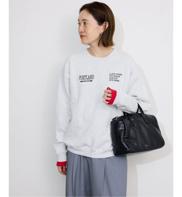 SLOBE IENA「SCREEN STARS/スクリーンスターズ SLOBE別注 ロゴスウェット」|スウェット・ジャージ|