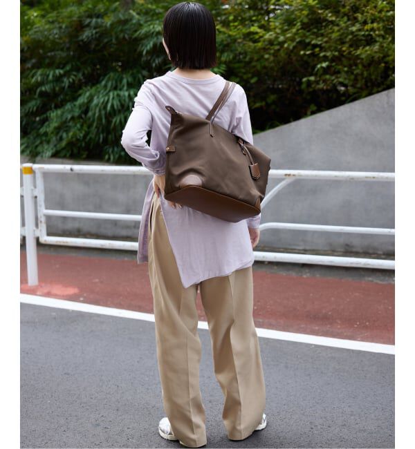 SLOBE IENA「シアー天竺クルーネックロンTEE」|Tシャツ・カットソー|