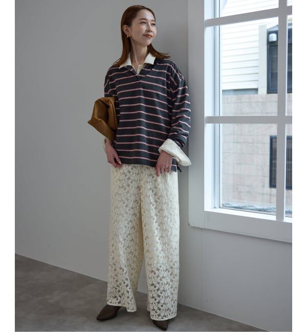 SLOBE IENA「レースオールインワン」|オールインワン|