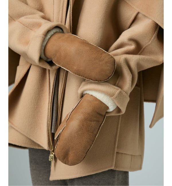 VERMEIL par iena「GLOVE STORY グローブ ストーリー Mouton Mitton 21581SH21159」|手袋|
