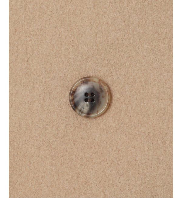 SLOBE IENA「《追加》souple wool ダブルフェイスミドルコート」|ピーコート|