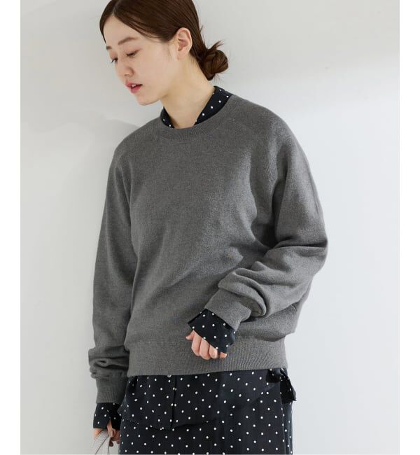 IENA「《追加2》スイビスムースプルオーバー」|ニット・セーター|