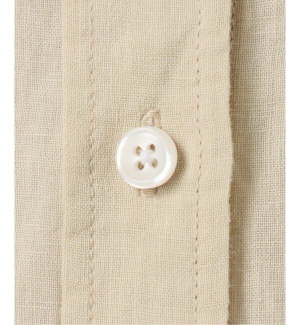 SLOBE IENA「《追加予約》リネンコットンレギュラーシャツ」|シャツ・ブラウス|