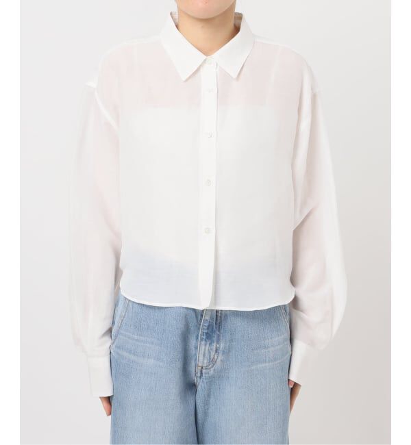 IENA「《新色/WEB限定/追加3》ラミーリヨセルショートシャツ」|シャツ・ブラウス|