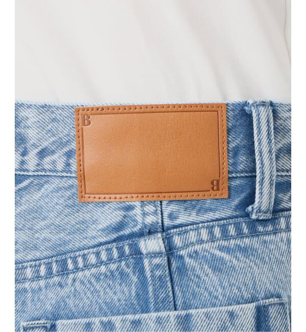 IENA LA BOUCLE「IENA LA BOUCLE ソフトデニムシルエットパンツ」|デニム|