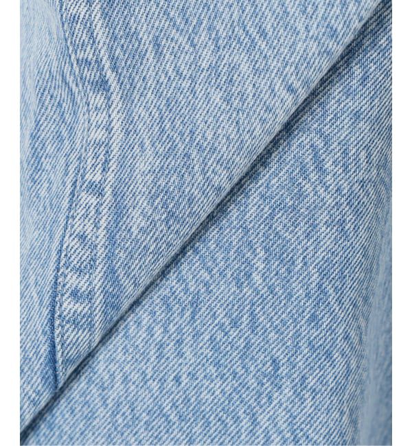 IENA LA BOUCLE「IENA LA BOUCLE ソフトデニムシルエットパンツ」|デニム|