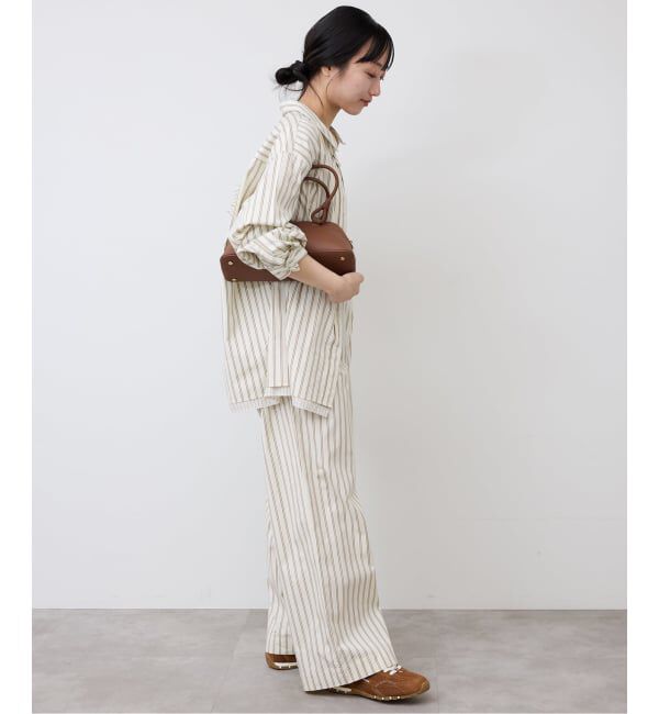 SLOBE IENA「ストライプレイヤーシャツ」|シャツ・ブラウス|