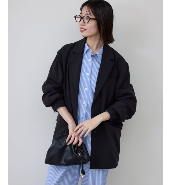 SLOBE IENA「ストライプレイヤーシャツ」|シャツ・ブラウス|