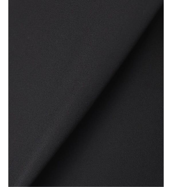 IENA「《追加》ジョーゼットリブネックブラウス」|シャツ・ブラウス|