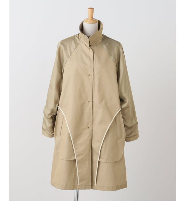 IENA「撥水Fly Frontステンカラーコート」|ステンカラーコート|